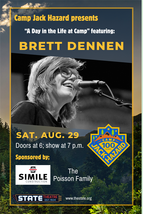 Camp Jack Hazard presents: “a day in the life at camp” feat. Brett Dennen poster