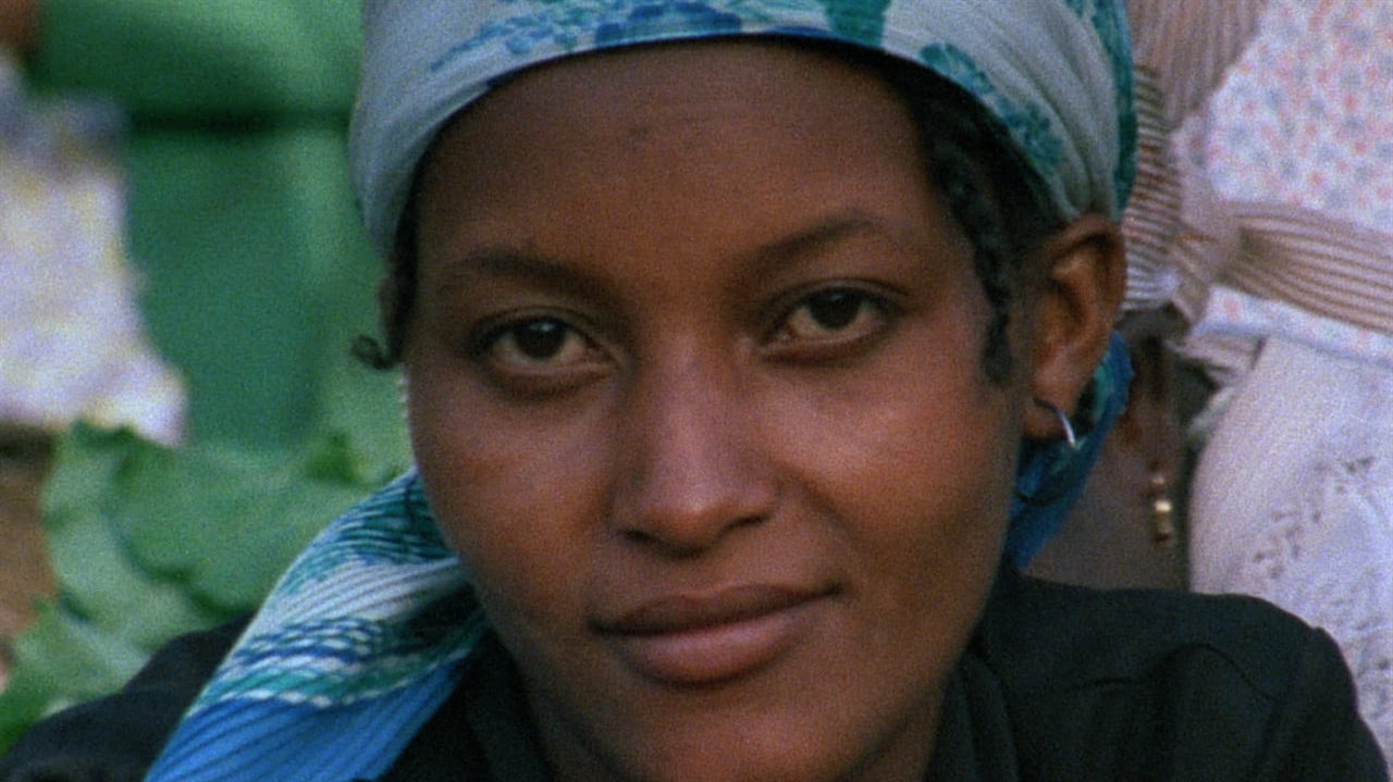Closeup of a woman in a headscarf