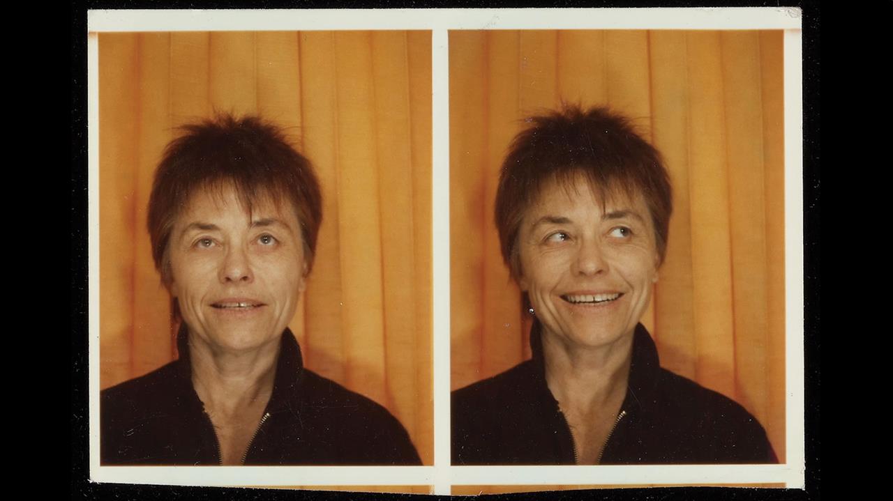 Photobooth images of Barbara Hammer