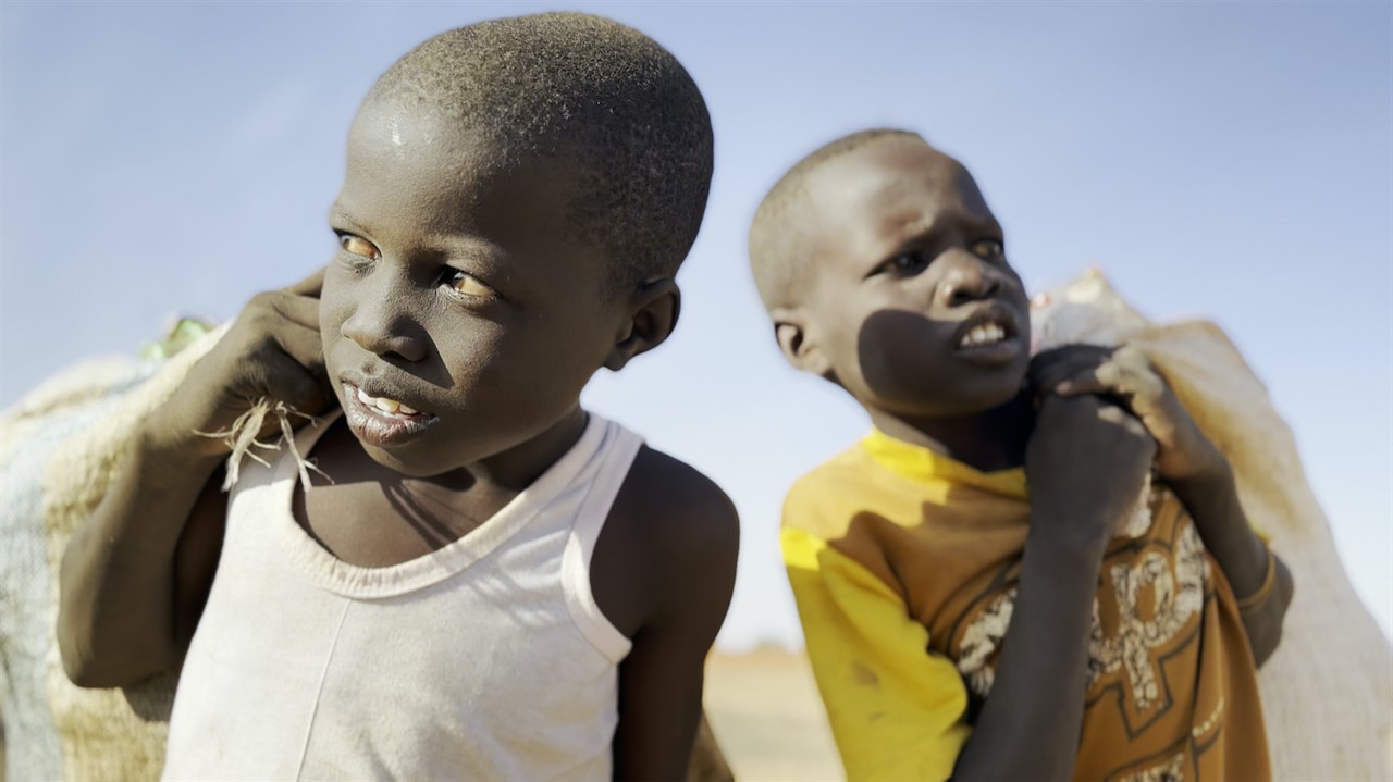 two young Sudanese boys
