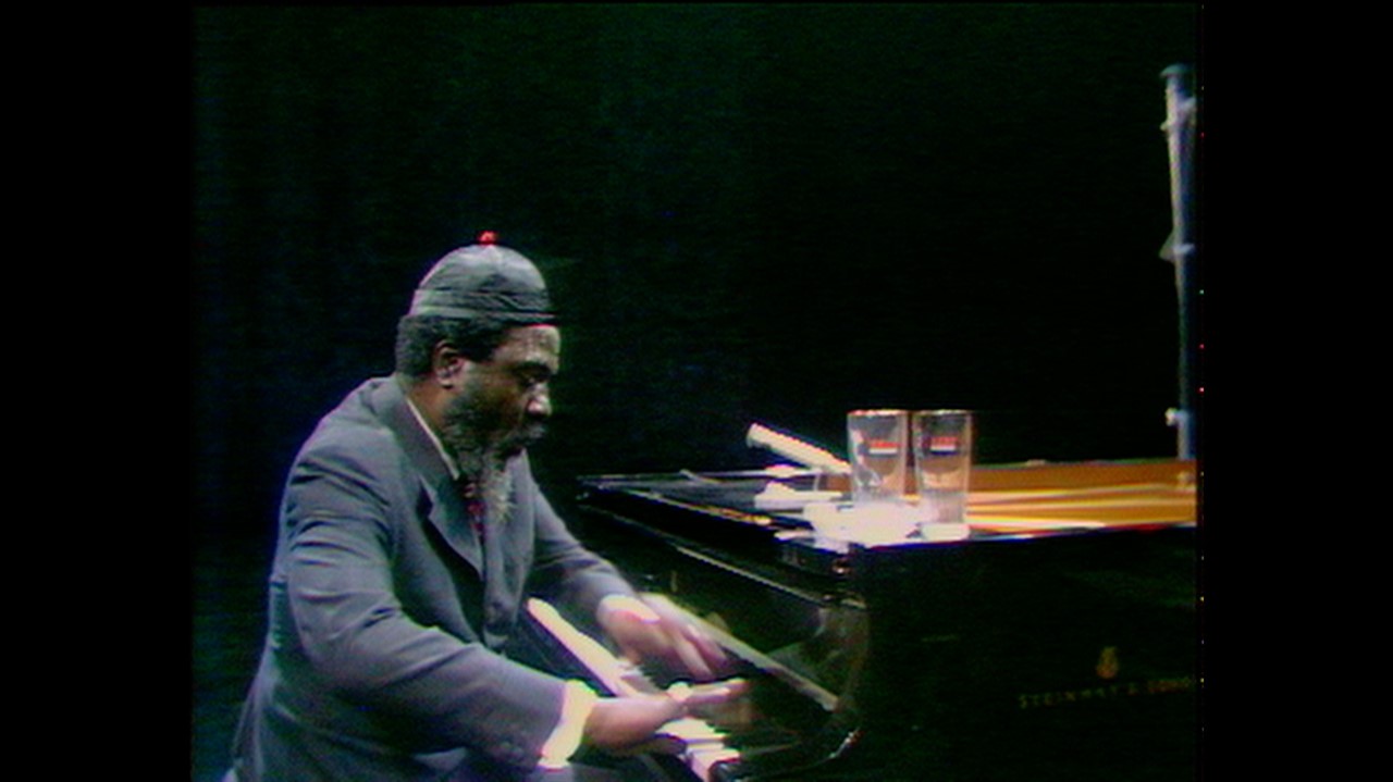 Thelonious Monk playing the piano