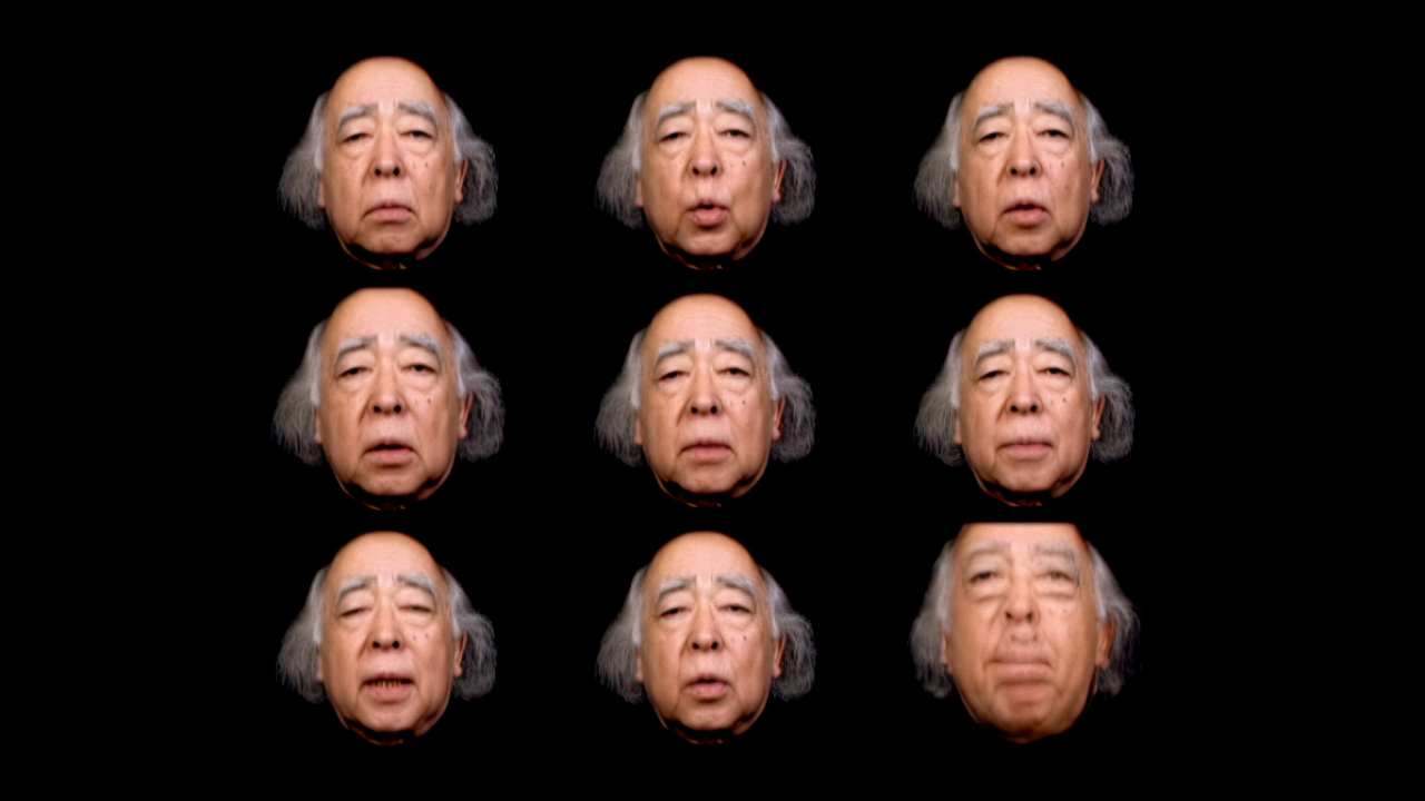 multiples of Nobuo Kubota's face