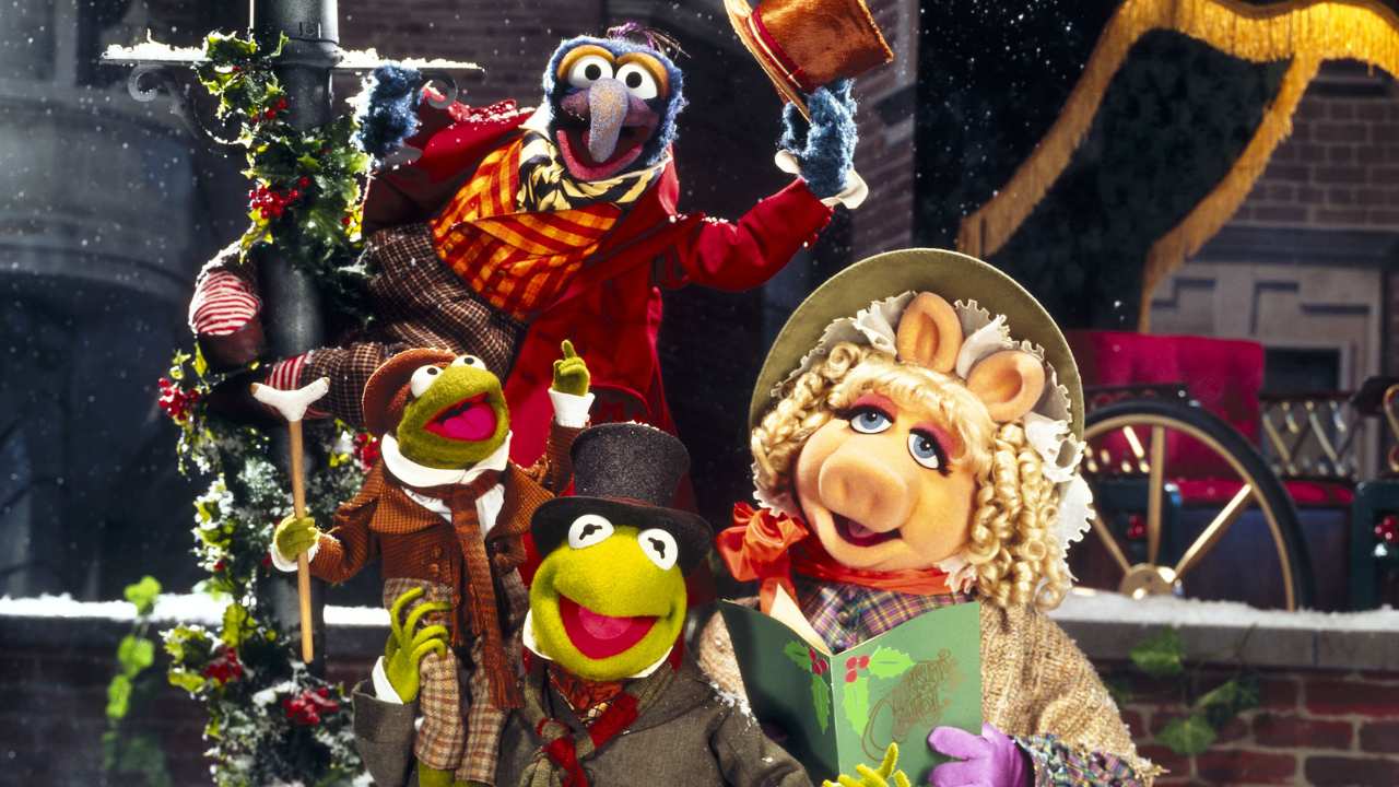 Gonzo, Kermit, Miss Piggy and Robin