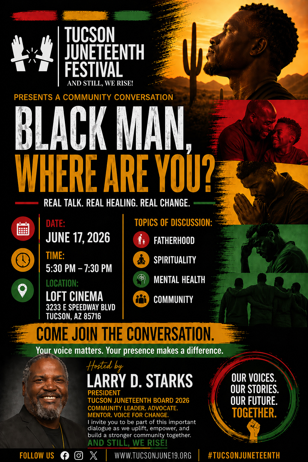 BLACK MAN, WHERE ARE YOU?