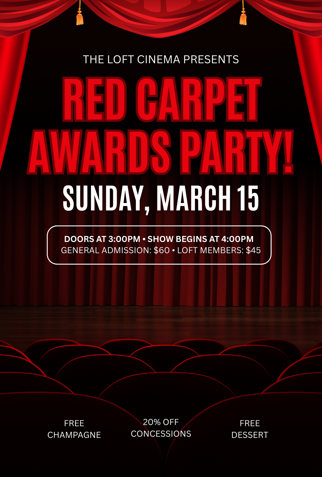Red Carpet Awards Party!