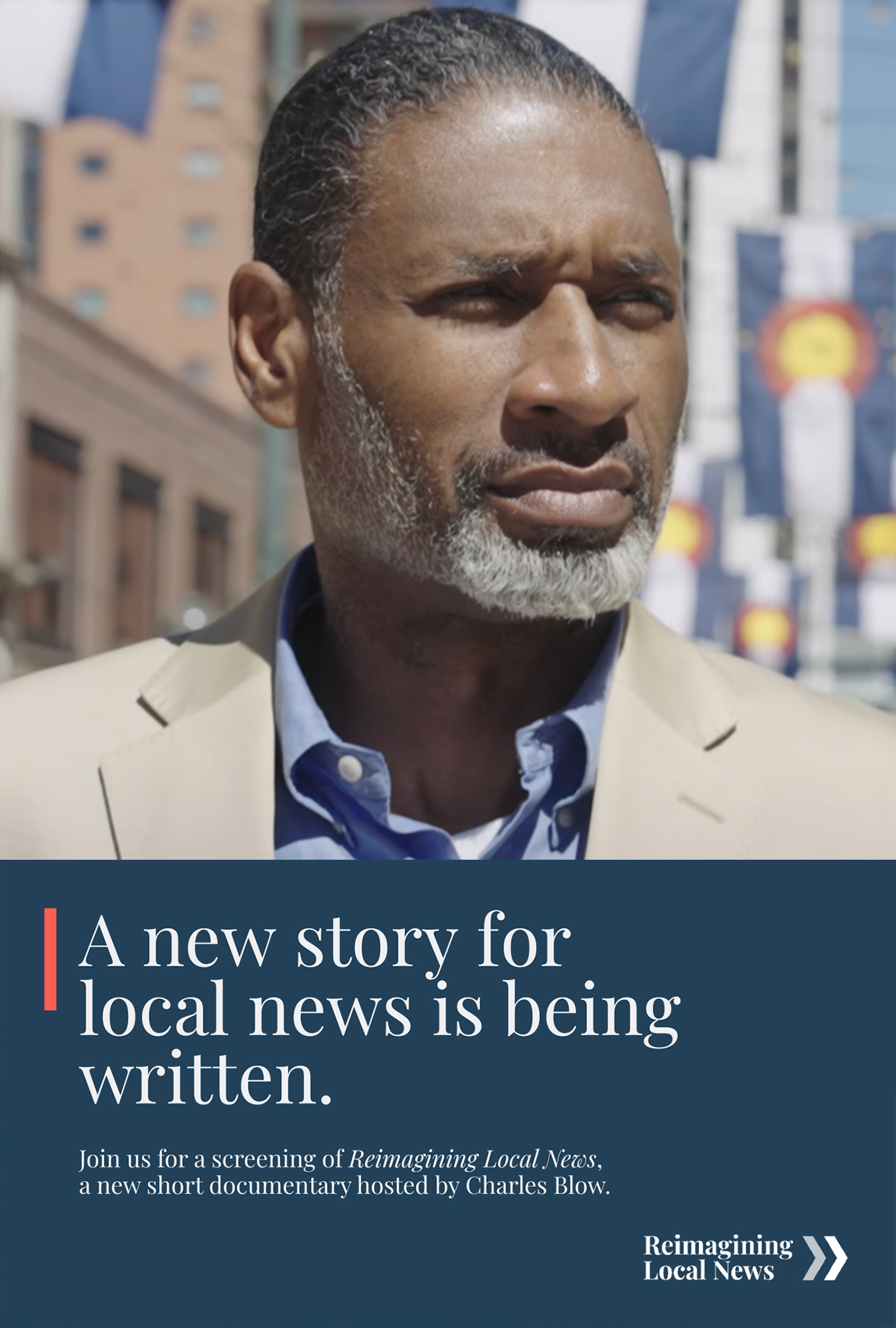 Reimagining Local News with author/journalist Charles Blow in person!