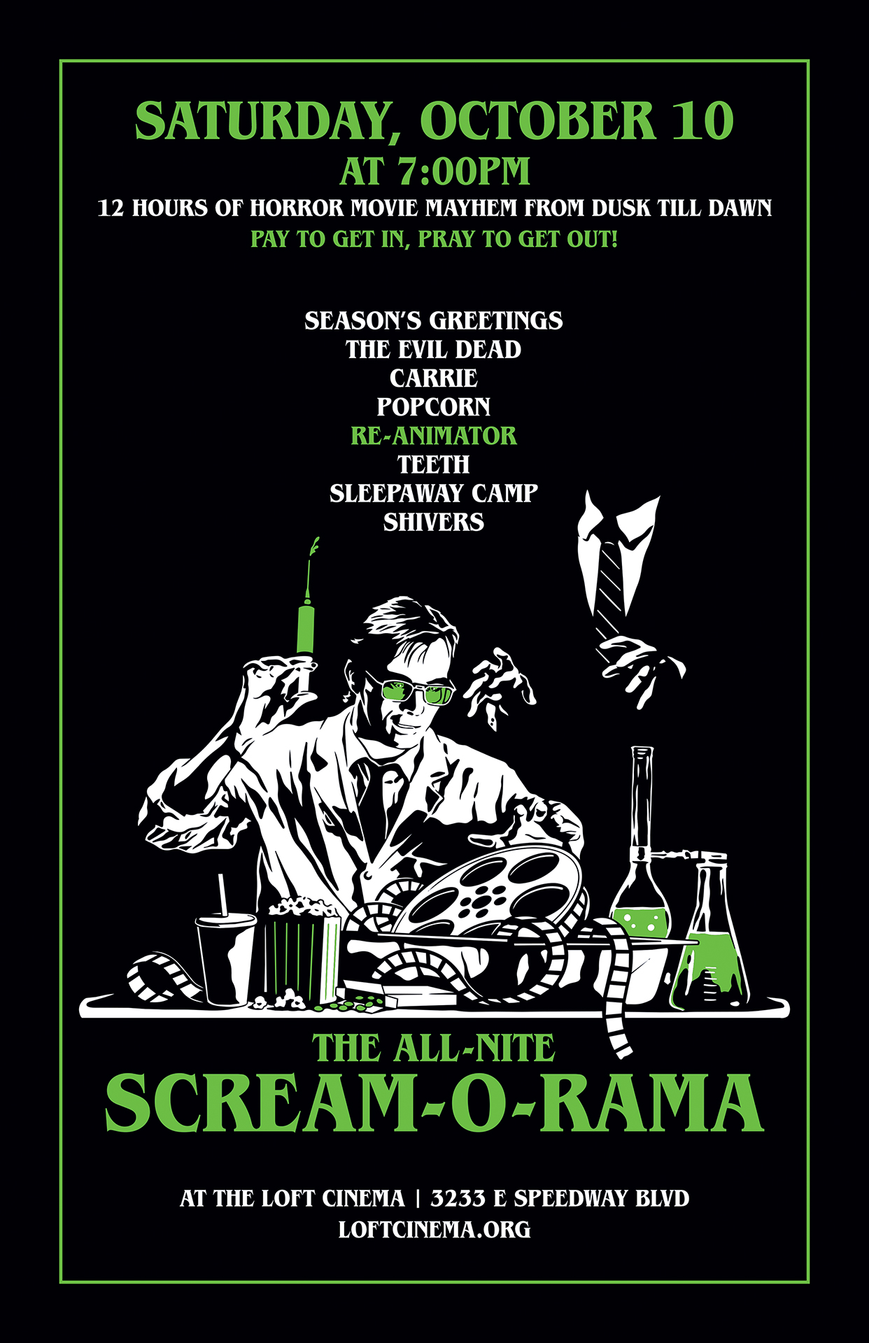 The All-Nite Scream-O-Rama!