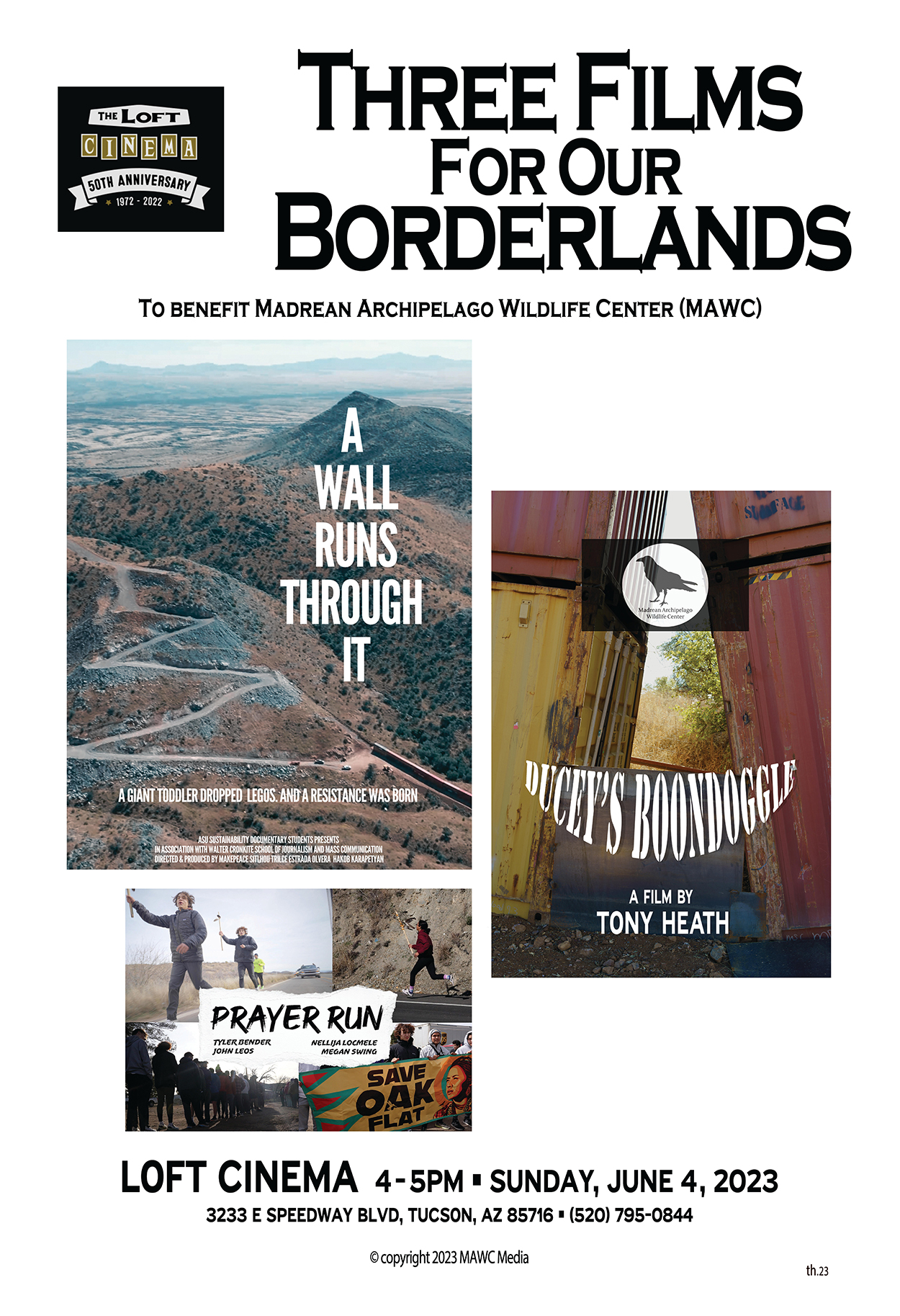 Three Films For Our Borderlands