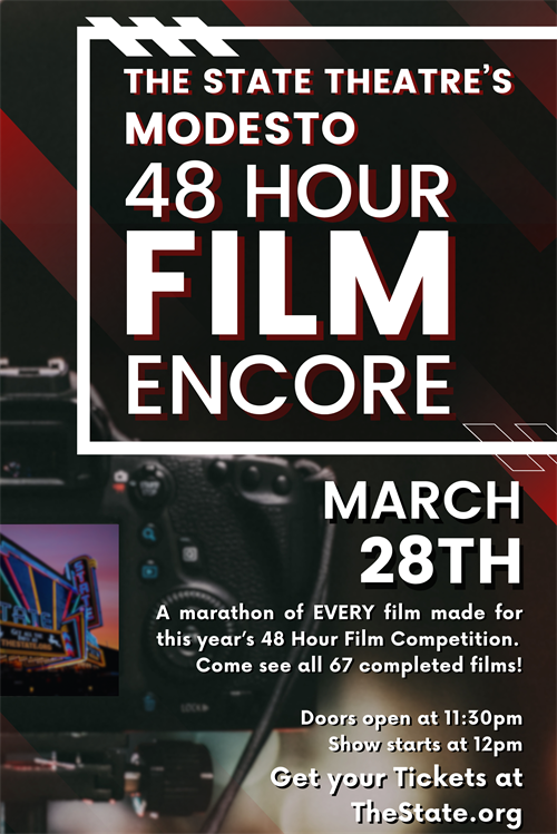 48 Hour Film Competition Encore Screening poster