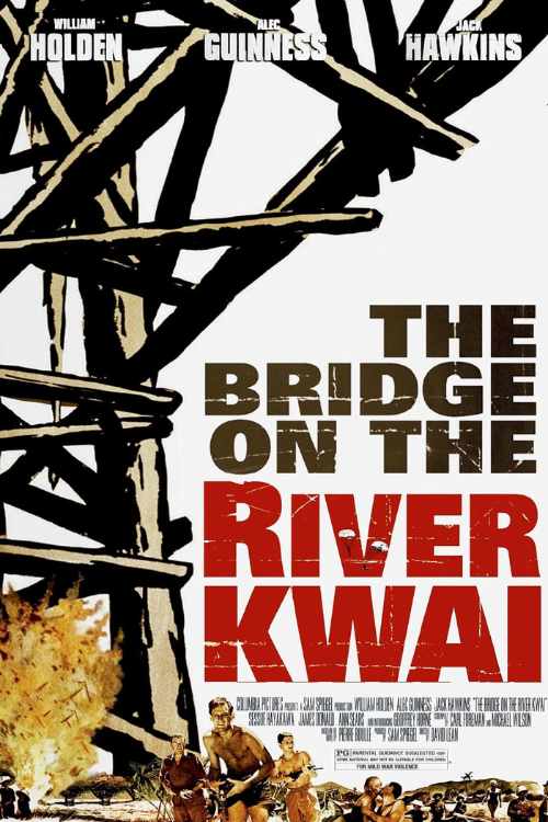 The Bridge on the River Kwai poster