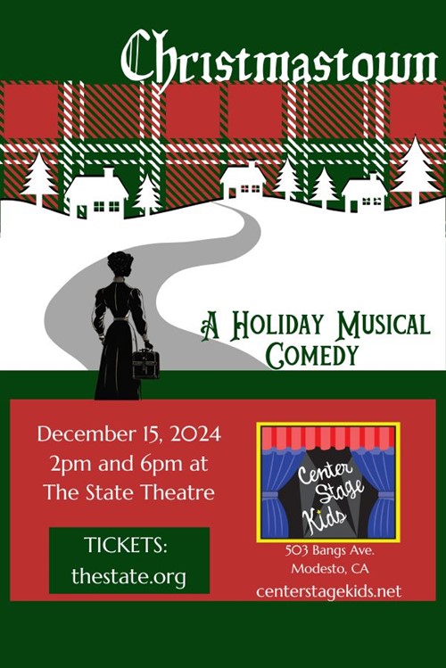 Center Stage Kids present CHRISTMASTOWN poster