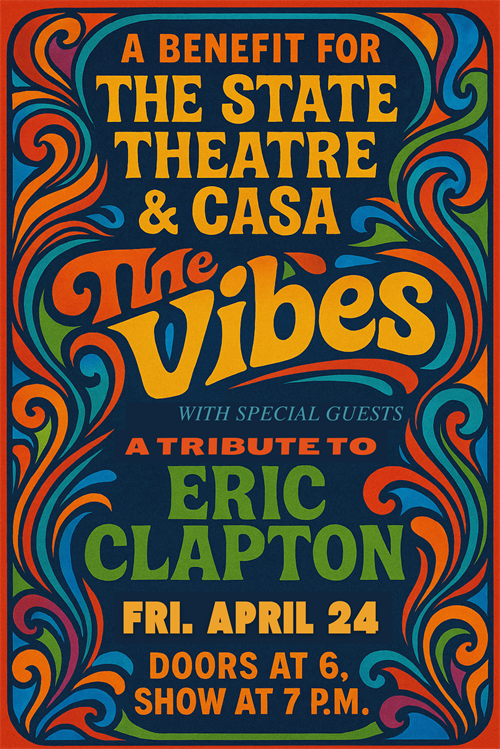 A Tribute to Eric Clapton: Featuring The Vibes & Special Guests poster