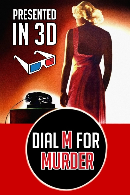 Dial M for Murder 3D poster