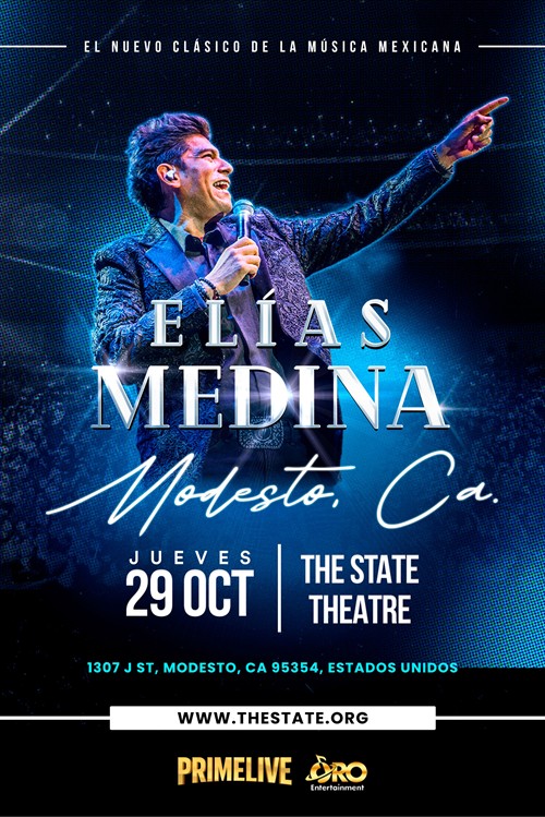 PrimeLive Presents: Elias Medina En Concierto poster