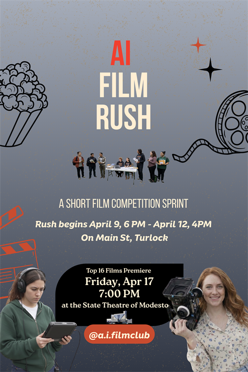 A.I. Film Rush poster