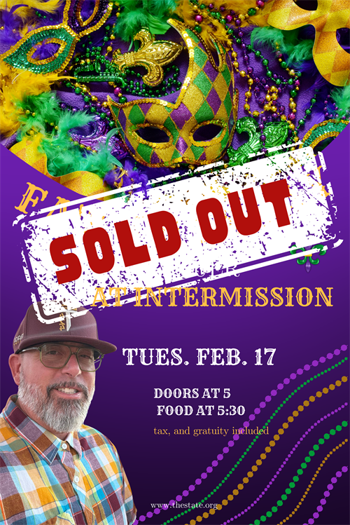 Fat Tuesday at Intermission poster
