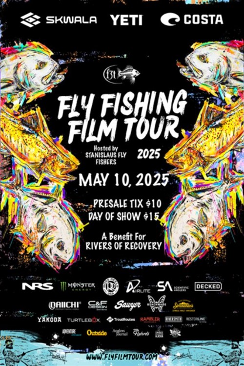 2025 Fly Fishing Film Tour poster