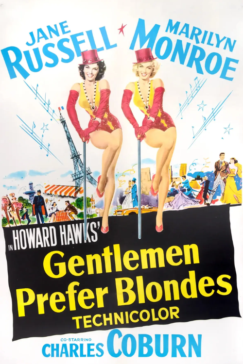 Gentlemen Prefer Blondes poster