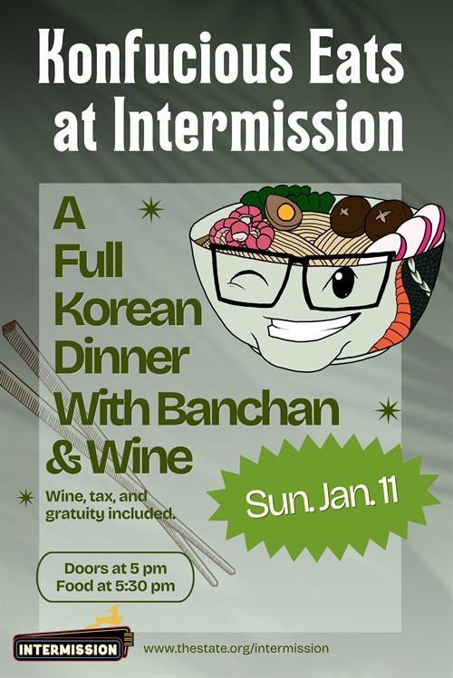 Konfucious Eats at Intermission poster