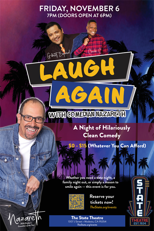 Laugh Again with Comedian Nazareth poster