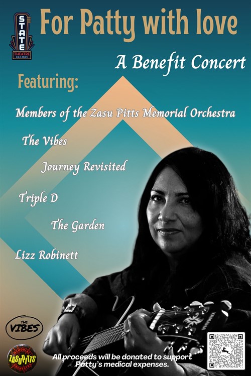 For Patty With Love: A Benefit Concert poster