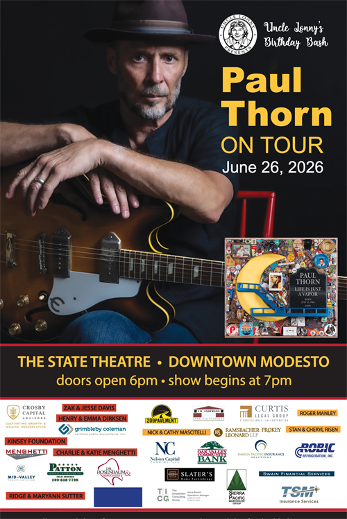 Uncle Lonny presents: Paul Thorn poster