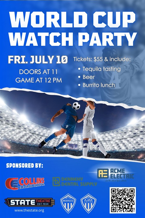 World Cup Watch Party poster