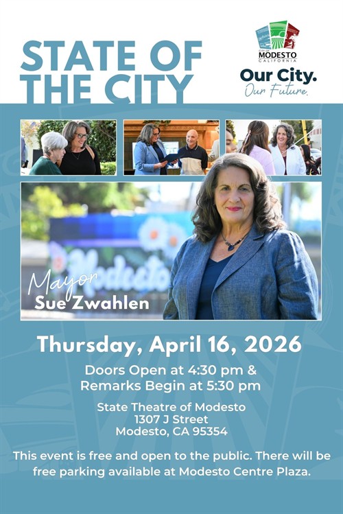 State of the City poster