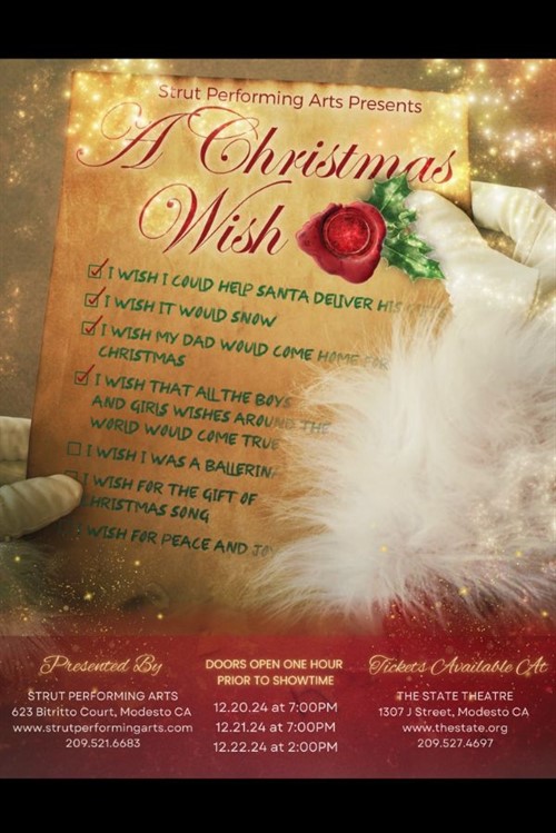 StrutPerforming Arts presents: A Christmas Wish poster