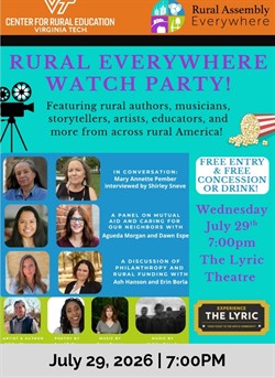 Rural Assembly Everywhere Watch Party