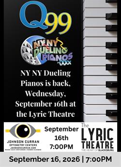 Q99 Presents New York, NY Dueling Pianos