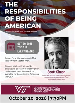 "The Responsibilities of Being American" with Scott Simon