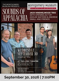 The Montgomery Museum presents Sounds of Appalachia