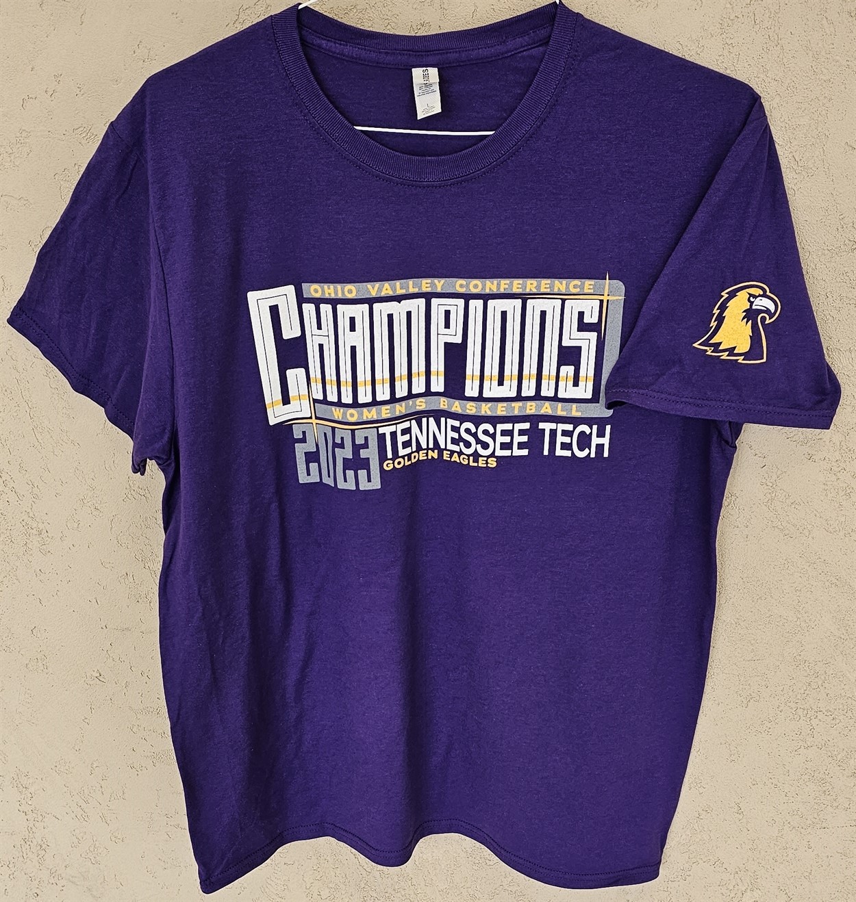 Women's Purple Tennessee Tech Golden Eagles Women's Basketball T-Shirt